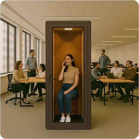 Переговорные кабины k-box